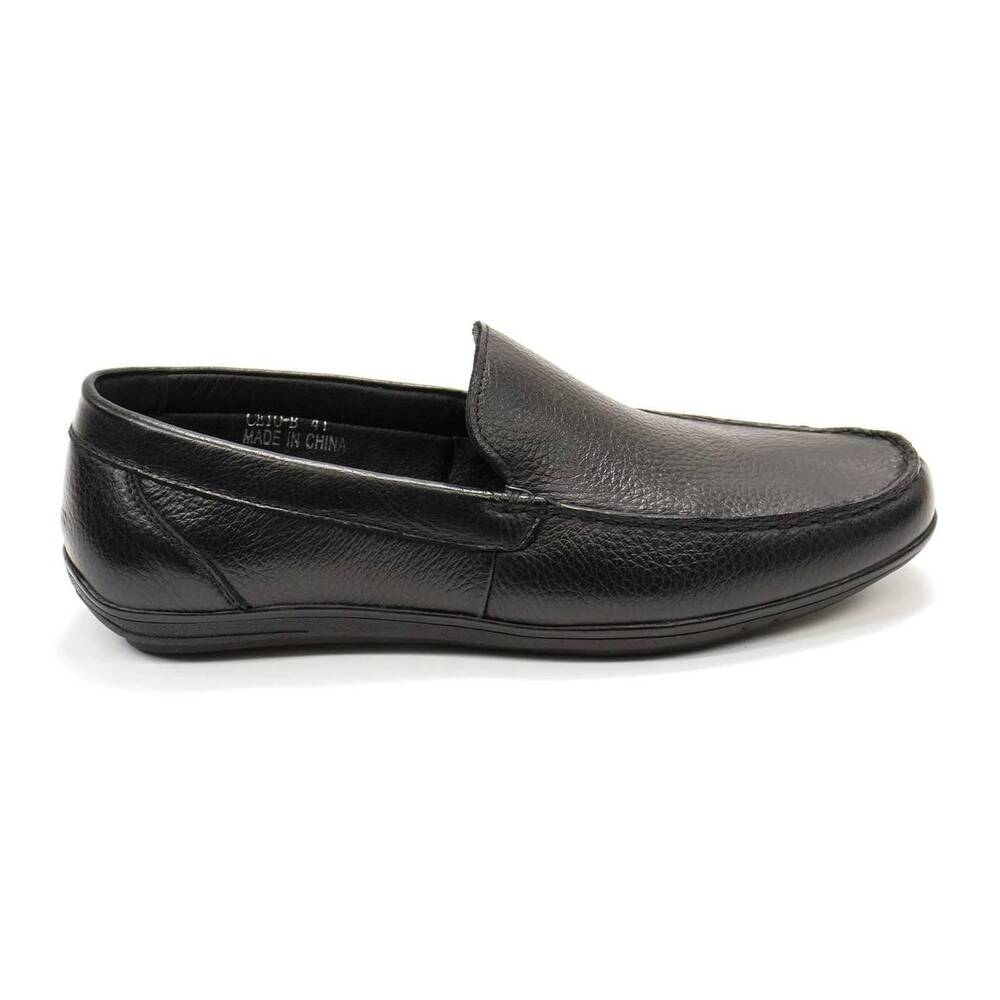 NEW SPRING STEP SHOES men's ceto leather loafer in black